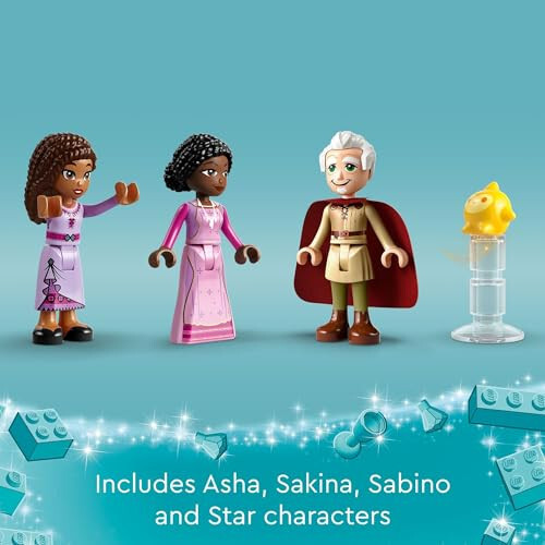 LEGO Disney Xohishi: Asha'ning Kulbasi 43231 Qurilish O'yinchoq To'plami, Qishloqdagi Rol O'ynash Hayoti uchun Kulba, Disney Filmining Muhlislari uchun Bu Bayramda To'planadigan Sovg'a, 7 Yosh va Undan Katta Bolalar uchun Sovg'a - 6