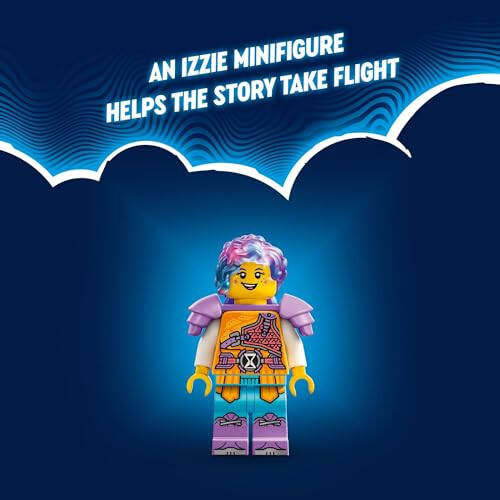 LEGO DREAMZzz Izzie'ning Narval Issiq Havo Sharida Chuqur Dengiz Hayvonlari O'yinchoqi, Bunchu'ni Grimspawn'dan Qutqaring, Bolalar Uchun O'zgaruvchan Kit Figurasini, 7 Yildan Boshlab O'g'il va Qiz Bolalar Uchun Quyon O'yinchoq, 71472 - 6