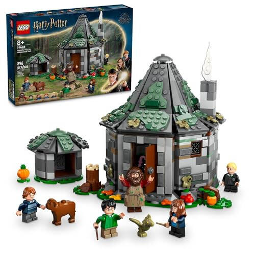 LEGO Garri Potter Xagridning Kulbasi: Kutilmagan Tashrif, Garri Potter O'yinchoq 7 Personaj va Ajdaho bilan Sehrli Rol O'ynash uchun, Quriladigan Uy O'yinchoq, Qizlar, O'g'il Bolalar va 8 Yosh va Undan Katta Bolalar uchun Sovg'a G'oyasi, 76428 - 31