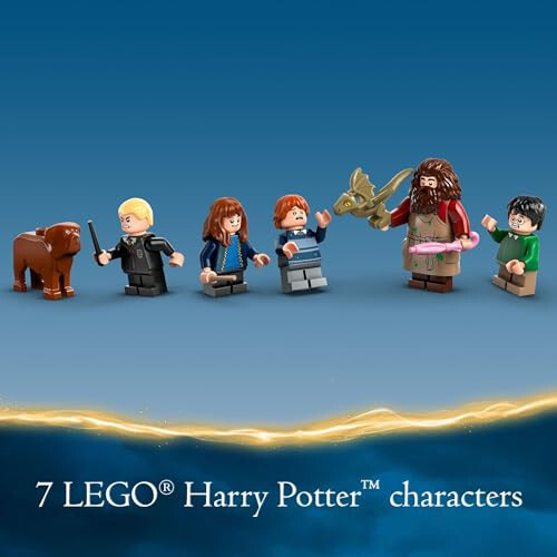 LEGO Garri Potter Xagridning Kulbasi: Kutilmagan Tashrif, Garri Potter O'yinchoq 7 Personaj va Ajdaho bilan Sehrli Rol O'ynash uchun, Quriladigan Uy O'yinchoq, Qizlar, O'g'il Bolalar va 8 Yosh va Undan Katta Bolalar uchun Sovg'a G'oyasi, 76428 - 30