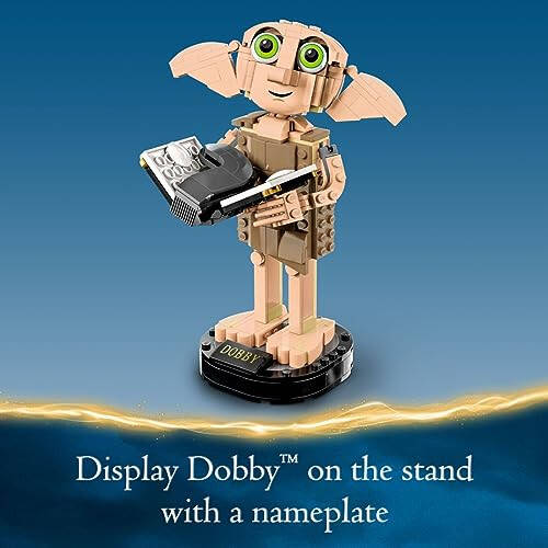 LEGO Harry Potter Dobby The House-Elf Building Toy Set, Build and Display Model of a Beloved Character from The Harry Potter Franchise, for 8 Year Old Boys' and Girls' Birthday, 76421 - 3