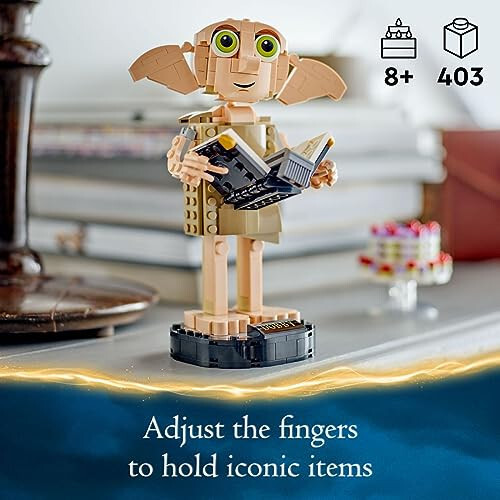 LEGO Harry Potter Dobby The House-Elf Building Toy Set, Build and Display Model of a Beloved Character from The Harry Potter Franchise, for 8 Year Old Boys' and Girls' Birthday, 76421 - 6