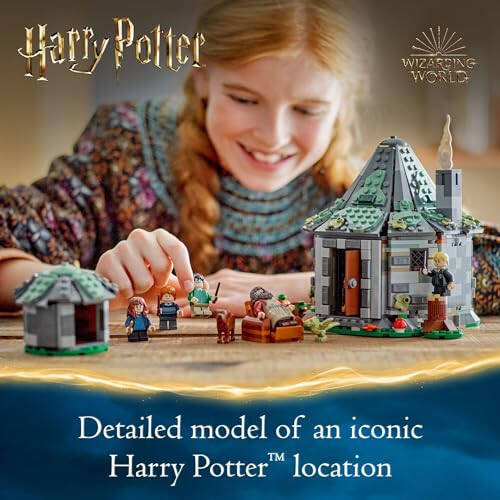 LEGO Harry Potter Hagrid’s Hut: An Unexpected Visit, Harry Potter Toy with 7 Characters and a Dragon for Magical Role Play, Buildable House Toy, Gift Idea for Girls, Boys and Kids Ages 8 and Up, 76428 - 32