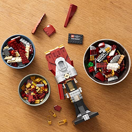 LEGO Marvel Nano Gauntlet, Iron Man Model with Infinity Stones, 76223 Avengers: Endgame Film Set, Collectable Memorabilia, Gift Idea for Adults and Teens - 3