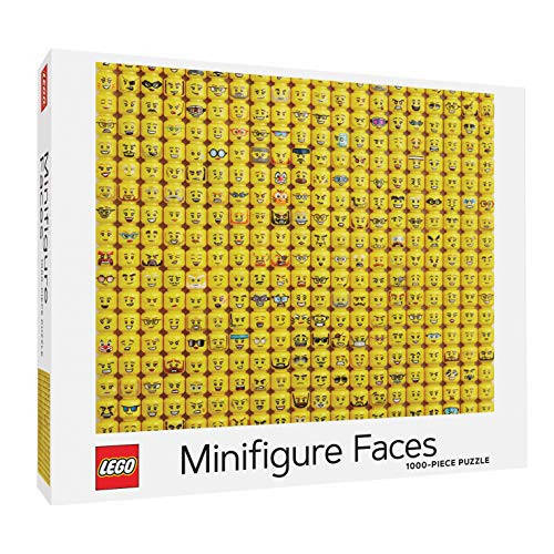 LEGO Minifigure Faces 1000-Piece Jigsaw Puzzle - 44