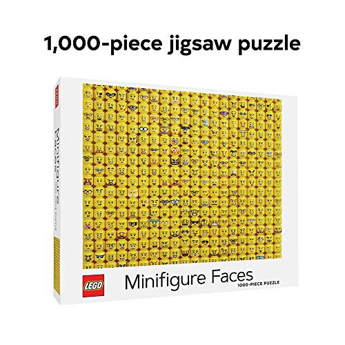 LEGO Minifigure Faces 1000-Piece Jigsaw Puzzle - 45