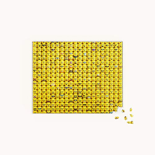 LEGO Minifigure Faces 1000-Piece Jigsaw Puzzle - 48