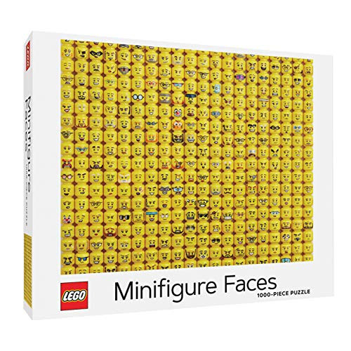 LEGO Minifigure Faces 1000-Piece Jigsaw Puzzle - 1