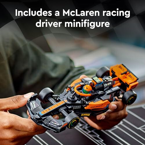 LEGO Speed Champions 2023 McLaren Formula 1 Race Car Toy for Play and Display, Buildable McLaren Toy Set for Kids, F1 Toy Gift Idea for Boys and Girls Ages 9 and Up who Enjoy Independent Play, 76919 - 6