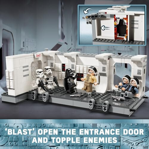 LEGO Star Wars: A New Hope Boarding The Tantive IV Fantasy Toy, Collectible Star Wars Toy with Exclusive 25th Anniversary Minifigure Clone Trooper Fives, Gift Idea for Kids Ages 8 and Up, 75387 - 3