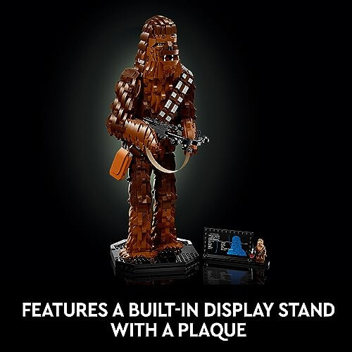 LEGO Star Wars Chewbacca, Buildable Star Wars Collectible for Adults, Build and Display Chewbacca Collectible, Fun Star Wars Gift for Teens, Adults or Any Star Wars Original Trilogy Fan, 75371 - 6