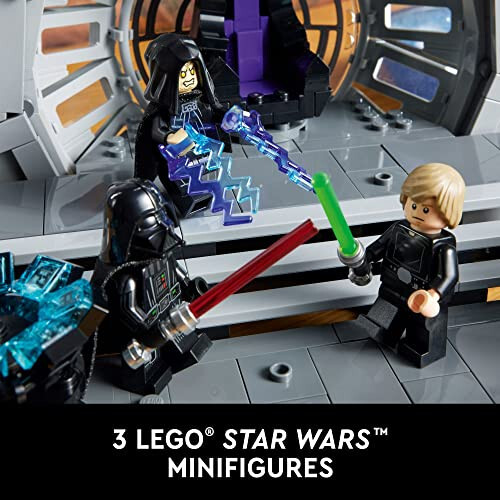 LEGO Star Wars İmparatorun Taht Odası Dioraması 75352 Yetişkinler İçin Yapı Seti, Klasik Star Wars Koleksiyonu Sergilemek İçin, Darth Vader Minifigürüyle, Erkek ve Kadınlar İçin Eğlenceli Doğum Günü Hediyesi - 5