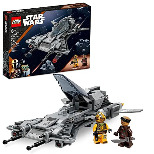 Lego Star Wars Pirate Snub Fighter 75346 Buildable Starfighter Playset Featuring Pirate Pilot and Vane Characters from The Mandalorian Season 3, Birthday Gift Idea for Boys and Girls Ages 8 and up - 33