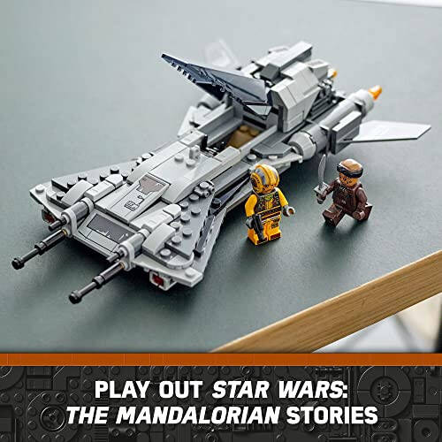 Lego Star Wars Пиратский Snub Fighter 75346 Строительный набор звездного истребителя с пиратом-пилотом и персонажами Vane из сериала «Мандалорец» 3 сезон, Идея подарка на день рождения для мальчиков и девочек от 8 лет - 38