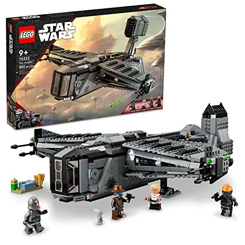 LEGO Star Wars The Justifier 75323, Buildable Toy Starship with Cad Bane Minifigure and Todo 360 Droid Figure, The Bad Batch Set, Gifts for Kids, Boys & Girls - 7