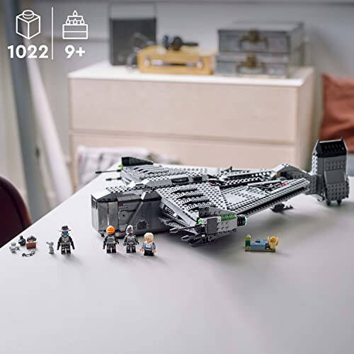 LEGO Star Wars The Justifier 75323, Buildable Toy Starship with Cad Bane Minifigure and Todo 360 Droid Figure, The Bad Batch Set, Gifts for Kids, Boys & Girls - 2