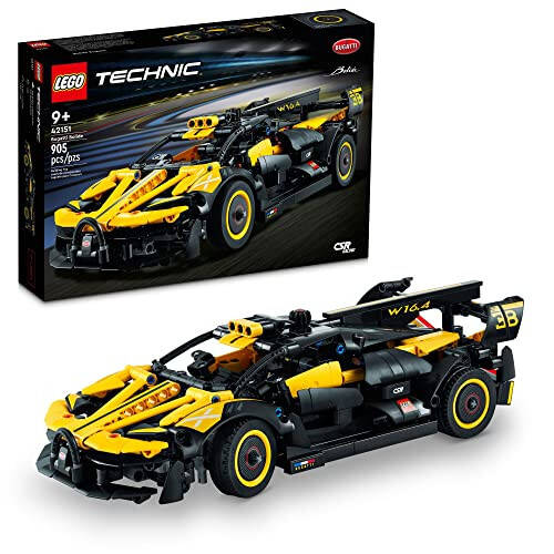 LEGO Technic Bugatti Bolide Racing Car Building Set - Model and Race Engineering Toy for Back to School, Collectible Sports Car Construction Kit for Boys, Girls, and Teen Builders Ages 9+, 42151 - 7