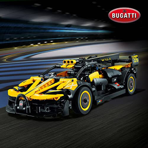 LEGO Technic Bugatti Bolide Yarış Arabası Yapı Seti - Model ve Yarış Mühendisliği Oyuncağı Okul Başlangıcı İçin, Erkek, Kız ve Genç Yapımcılar İçin Koleksiyonluk Spor Araba Yapı Seti, 9 Yaş ve Üzeri, 42151 - 2