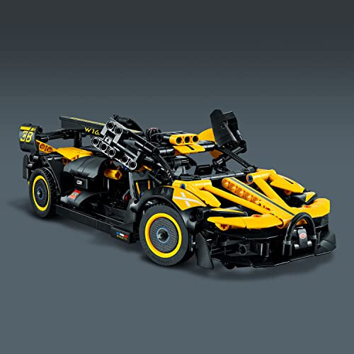 LEGO Technic Bugatti Bolide Yarış Arabası Yapı Seti - Model ve Yarış Mühendisliği Oyuncağı Okul Başlangıcı İçin, Erkek, Kız ve Genç Yapımcılar İçin Koleksiyonluk Spor Araba Yapı Seti, 9 Yaş ve Üzeri, 42151 - 4