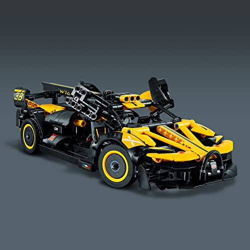 LEGO Technic Bugatti Bolide Yarış Arabası Yapı Seti - Model ve Yarış Mühendisliği Oyuncağı Okul Başlangıcı İçin, Erkek, Kız ve Genç Yapımcılar İçin Koleksiyonluk Spor Araba Yapı Seti, 9 Yaş ve Üzeri, 42151 - 4