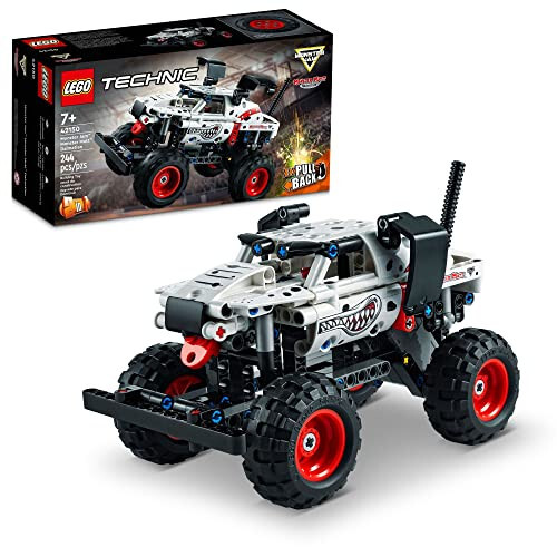 LEGO Technic Monster Jam Monster Mutt Dalmatian, 2in1 Pull Back Racing Toys, Birthday Gift Idea, DIY Building Toy, Monster Truck Toy for Kids, Boys and Girls Ages 7 and Up, 42150 - 7