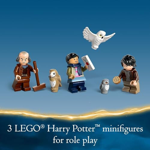 LEGO Xarri Potter Xogvorts Qal'asi Boyqushxona O'yinchoq, Sehrli Dunyo Fantaziya O'yinchoq Qizlar va O'g'il Bolalar Uchun, 3 Ta Xarakterli Xarri Potter Qal'asi O'yin Seti, 8 Yosh va Undan Katta Bolalar Uchun Tug'ilgan Kun Sovg'asi G'oyasi, 76430 - 6