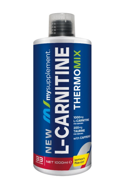 Lemon Flavored L-Carnitine 33 Servings 1000 ml Thermomix L- Carnitine - 1