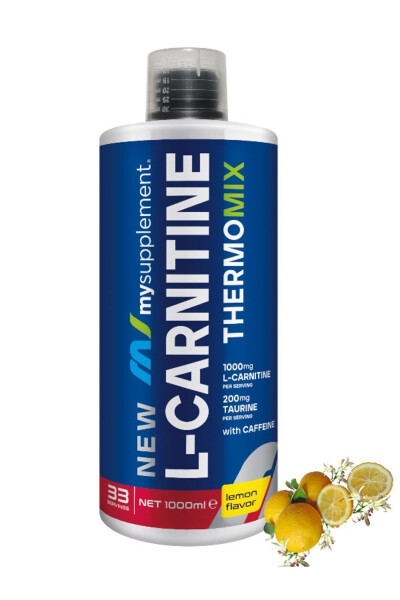 Lemon Flavored L-Carnitine 33 Servings 1000 ml Thermomix L- Carnitine - 2