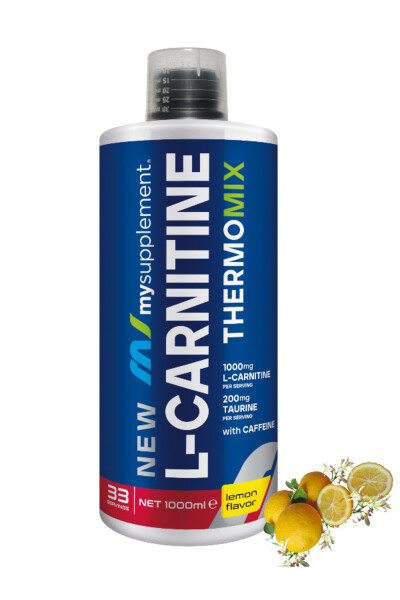 Lemon Flavored L-Carnitine 33 Servings 1000 ml Thermomix L- Carnitine - 6