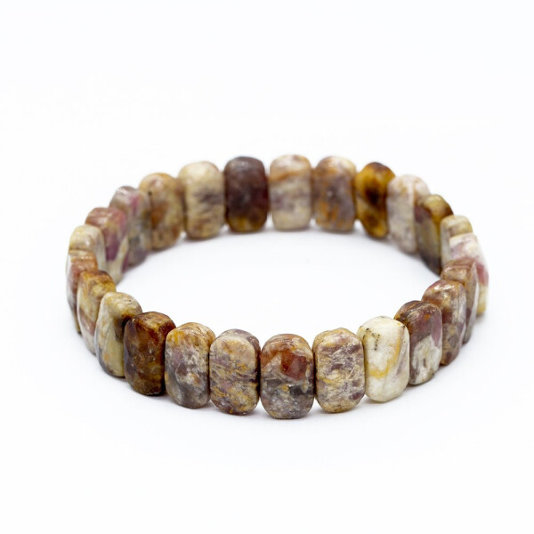 Lepidolite Natural Stone Rolex Women's Bracelet - 10