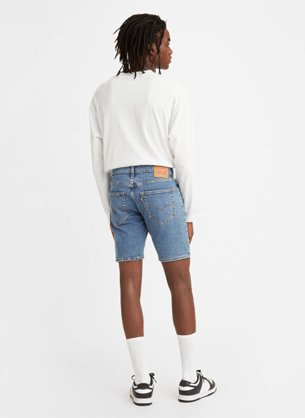 Levi's 412 Slim Fit ochchiq ko'k erkaklar shortilari A7731-0000 - 7