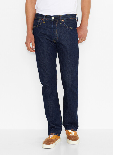 Levis 501 Orijinal Kalıp Erkek Denim Pantolon - 1