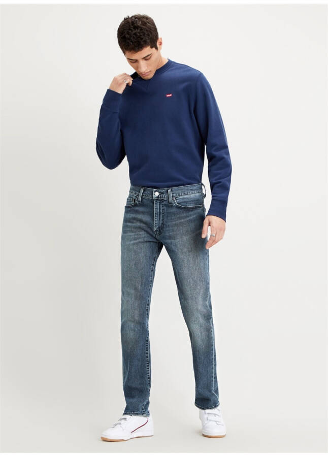 Levi's 511 Slim Indigo Oddiy Belli Tor Tor Erkaklar Denim Jinsi WALTER LOCAL 04511-4894 - 3