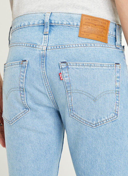 Levi's 512™ Slim Taper 28833-0916 Erkaklar uchun Denim Jinsi Shimlari - X9988 Lse_ Manilla Bean Adapt - 7