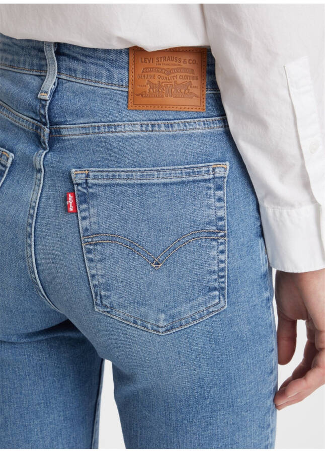 Levis 725 Ayollar uchun Yuqori Belli Jinsi Shimlar - 11