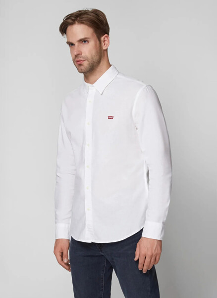 Levis 86625-0002 Ls Battery Shirt Slim Beyaz Erkek Gömlek - 2