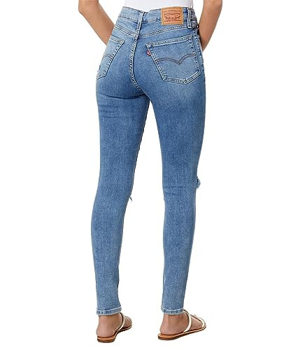 Levi's Ayollar uchun 721 Yuqori Bel Tor Skinny Jinsi Shimlar (Shuningdek, Plus o'lchamlarda ham mavjud) - 2