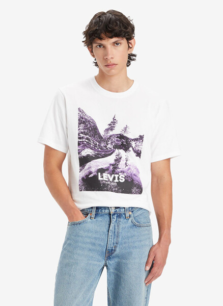 Levis Beyaz Erkek T-Shirt A2082-0162 - 1