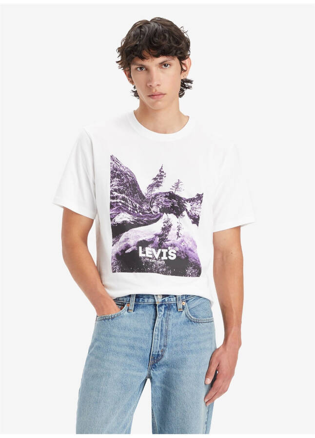 Levis Beyaz Erkek T-Shirt A2082-0162 - 3