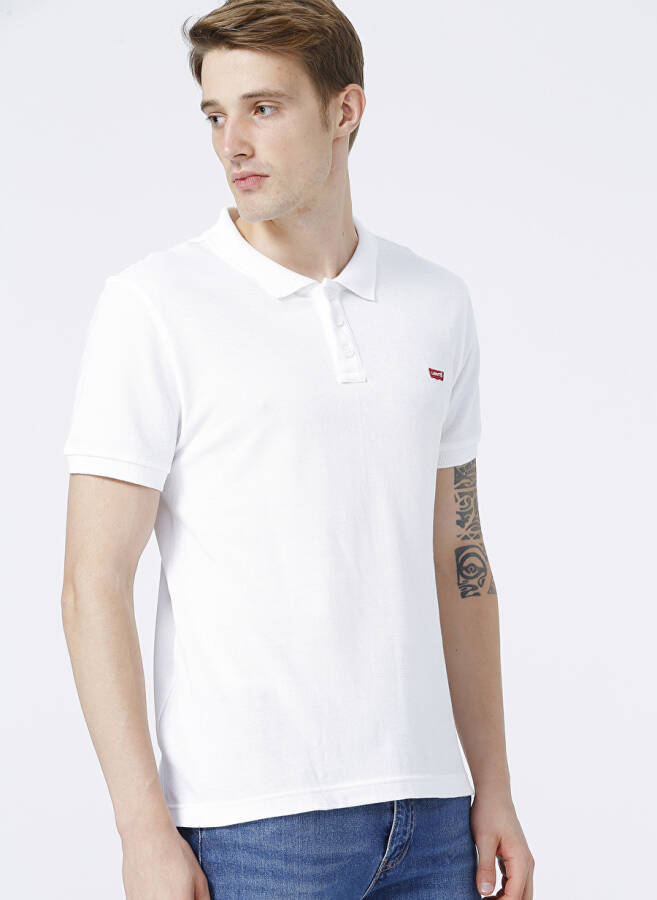 Levis Bisiklet Yaka Bej Erkek Polo T-Shirt - 3