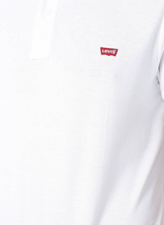 Levis Bisiklet Yaka Bej Erkek Polo T-Shirt - 5