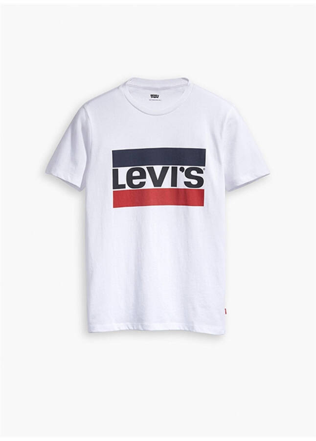 Levis Bisiklet Yaka Bej Erkek T-Shirt - 8