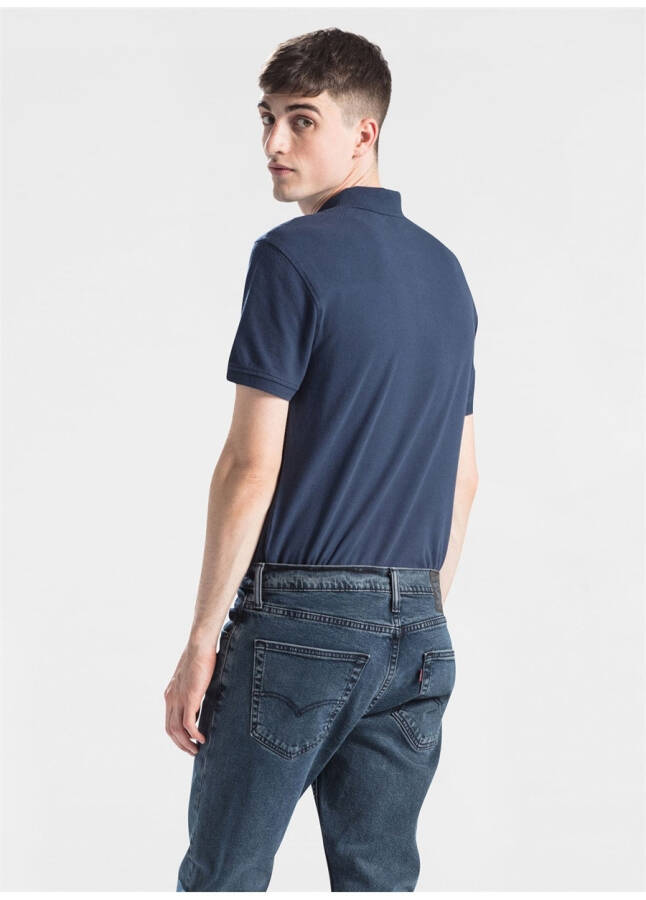 Levis Bisiklet Yaka Lacivert Erkek Polo T-Shirt - 5