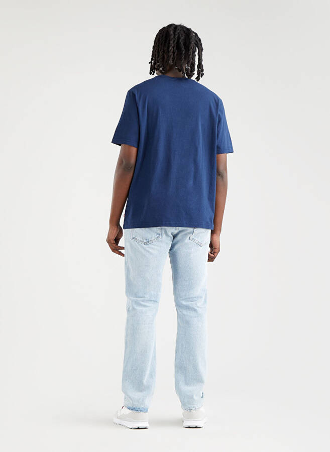 Levis Bisiklet Yaka Mavi Erkek T-Shirt LSE SS RELAXED FIT TEE SSNL BOXTAB2 - 4