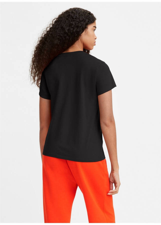 Levis Crew Neck Black Women's T-Shirt A4917-0000 Black T-Shirt - 9