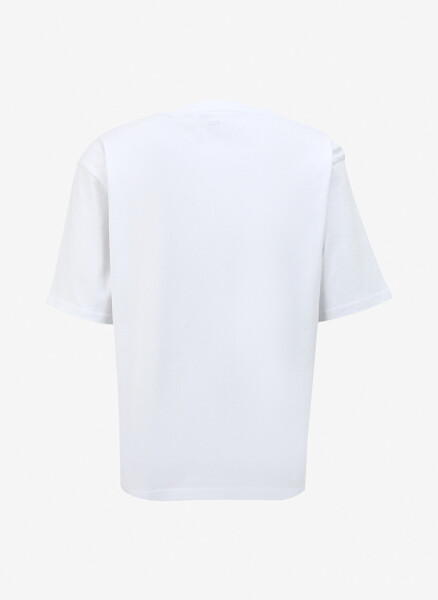 Levis Crew Neck Plain White Men's T-Shirt - 7