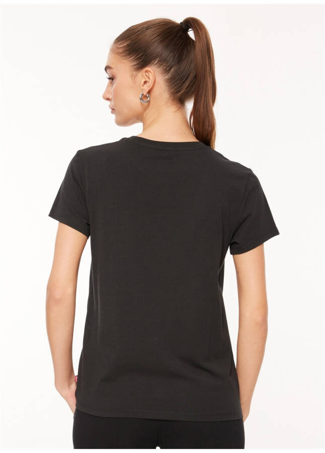 Levi's Crew Neck Printed Black Women's T-Shirt A2086-0103 LSE THE PERFECT TEE LSE - 10