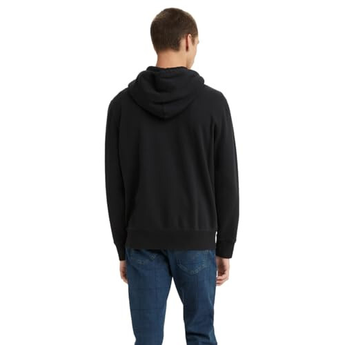 Levi's Erkek Core Fermuarlı Kapüşonlu Sweatshirt (Büyük ve Uzun Bedenler de Mevcut) - 2