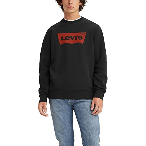 Levi's Erkek Grafikli Yuvarlak Yaka Sweatshirt - 1