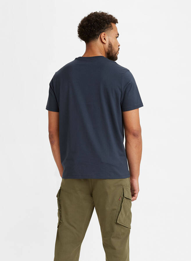 Levis Erkek Lacivert Bisiklet Yaka T-Shirt - 2